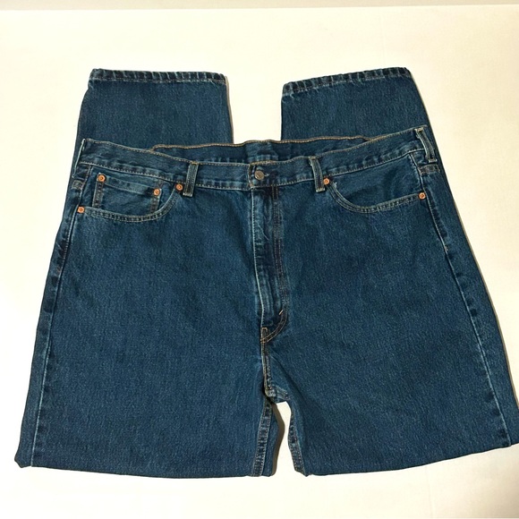 Levi's Levi Strauss & Co. 550 Relaxed Fit W44 L32 Blue Jean - Picture 2 of 13